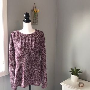 Market & Spruce Nicolette Pullover Sweater, Size M